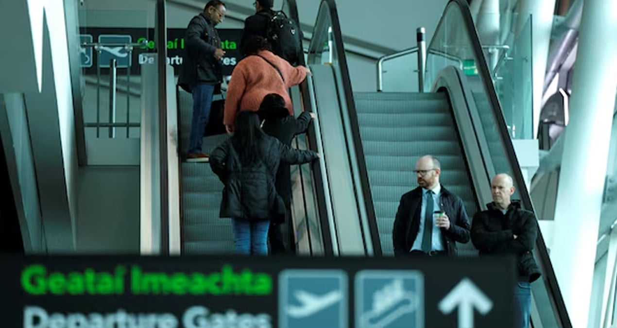 dublin havalimaninda supheli paket alarmi lYi6YkgW