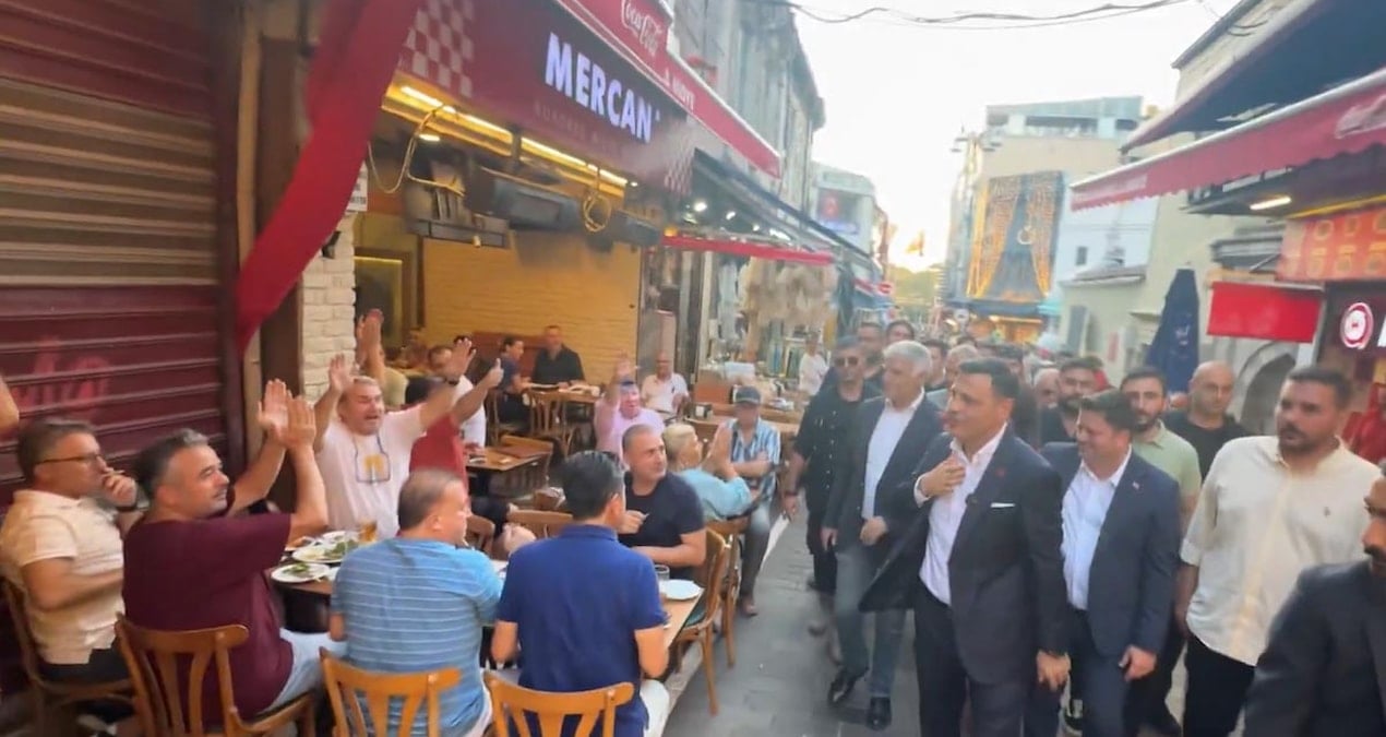 ozgur celik esnaf ziyaretinde alkislarla karsilandi iUsDbAwW