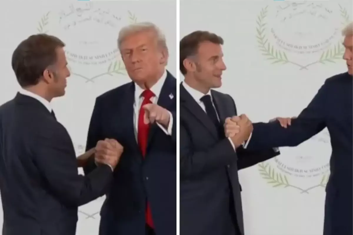 zirveye damga vuracak goruntuler trump ile macron bilek guresine tutustu qljyB9uk.jpg