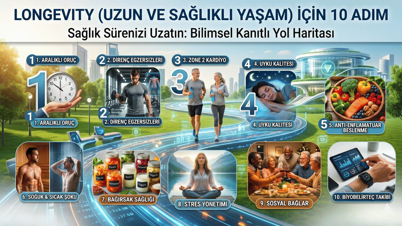 Uzun ve Sağlıklı Yaşam İçin 10 Altın Kural